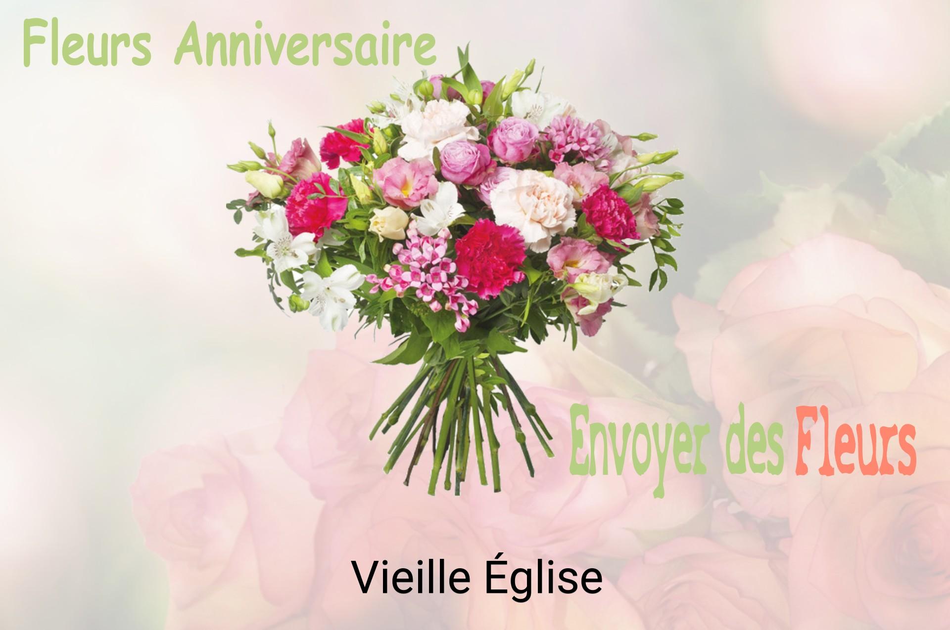 Bouquet de fleurs d’anniversaire livré à Vieille-Église