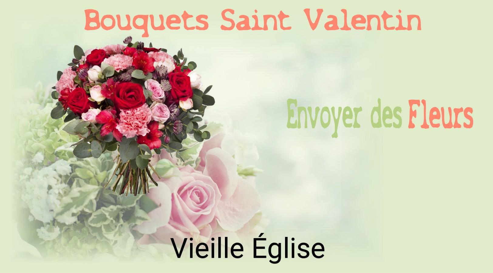 Roses de Saint-Valentin livrées à Vieille-Église